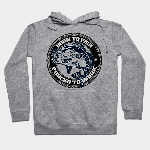 Born To Fish Hoodie by banayan